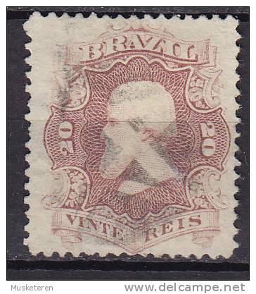 Brazil 1866 Mi. 24 A      20 R Kaiser Pedro II. - Used Stamps