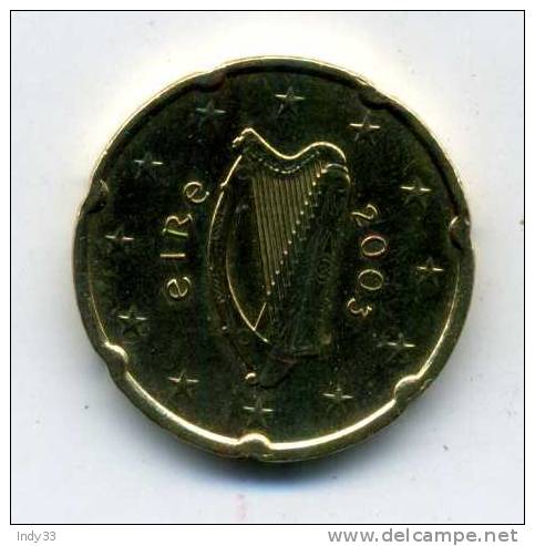 - EURO IRLANDE . 2 0C. 2003 . - Irlanda
