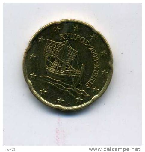 - EURO CHYPRE . 20C. 2008 . - Chypre