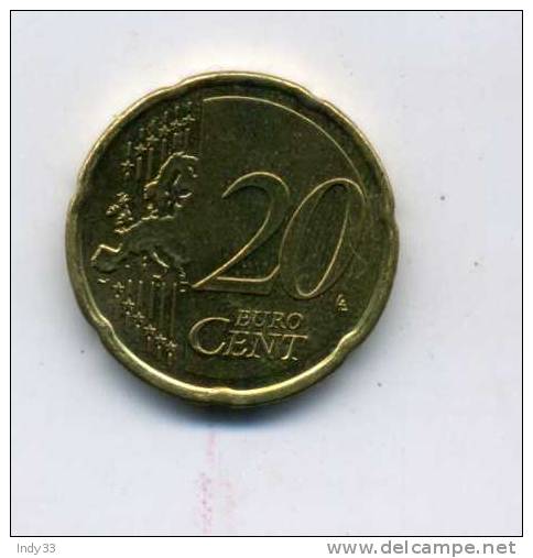 - EURO CHYPRE . 20C. 2008 . - Chipre
