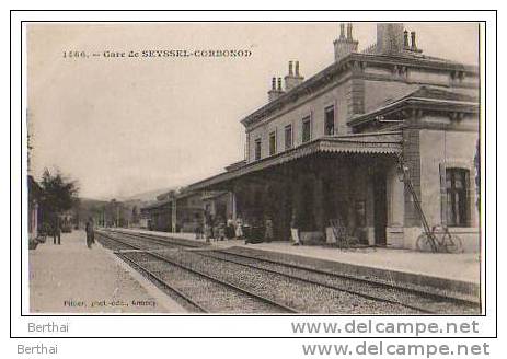 01 Gare De SEYSSEL-CORBONOD - Seyssel