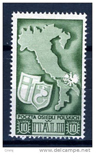 1946 -  Italia - Italy - Italie - Italien - Corpo Polacco - Sass. N. 26 - NH - (H1608...) - 1946-47 Corpo Polacco