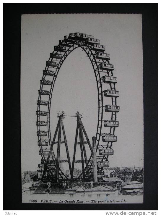 Paris.-La Grande Roue - Ile-de-France