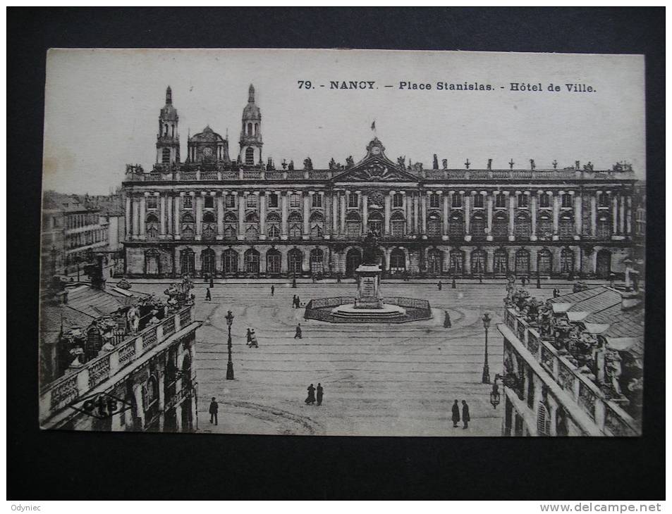 Nancy.-Place Stanislas.-Hotel De Ville 1927 - Lorraine