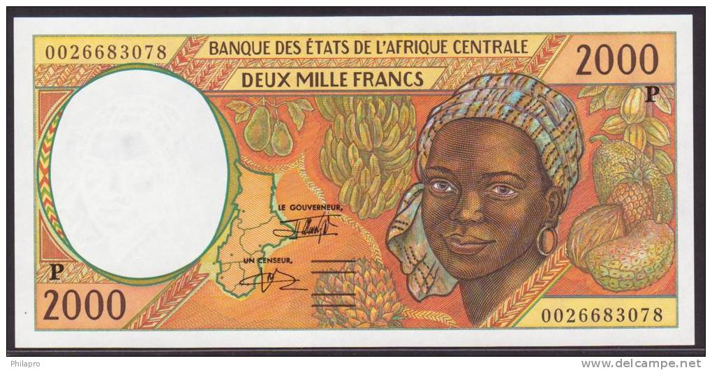 BANQUE DES ETAT DE L' AFRIQUE CENTRALE UNC Réf  483 - Andere & Zonder Classificatie