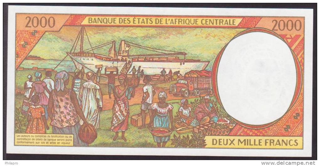 BANQUE DES ETAT DE L' AFRIQUE CENTRALE UNC Réf  483 - Andere & Zonder Classificatie