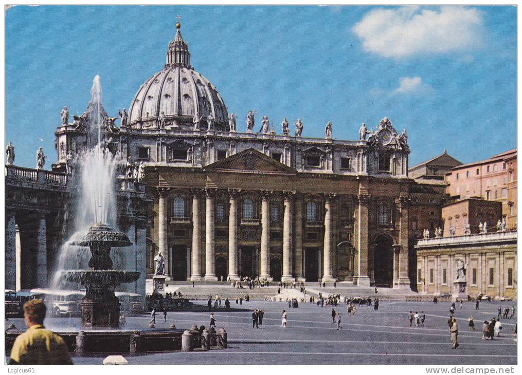 ROMA: St. PETER´S  SQUARE,POSTCARD COLLECTION, UNUSED,ITALIY.ITALIE. - San Pietro