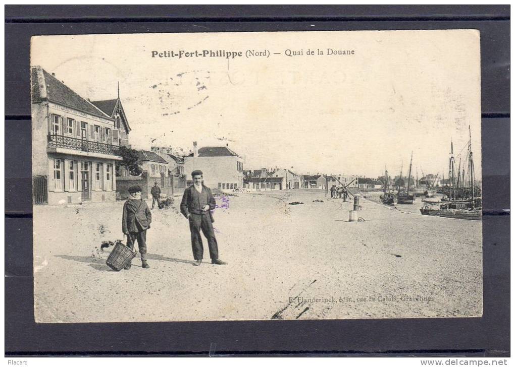 26174    Francia,  Petit-Fort-Philippe (Nord),  Quai  De La  Douane,  VG - Gravelines