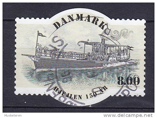 Denmark 2011 BRAND NEW 8.00 Kr. Schiff Ship "Hjejlen" 150 Year Anniversary - Used Stamps