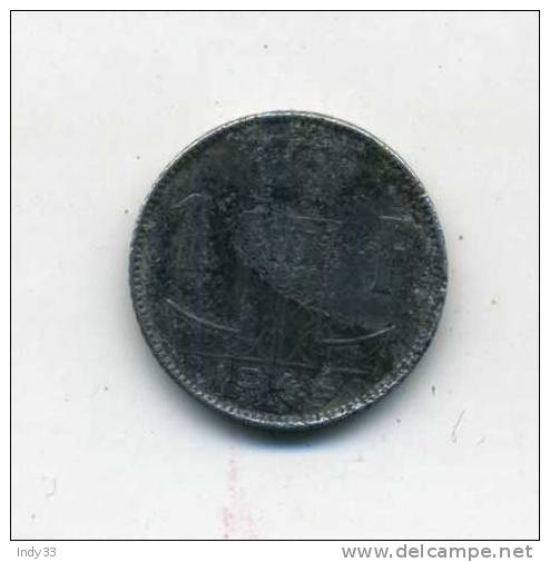 - BELGIQUE . 1 F. 1945 . - 1 Franc