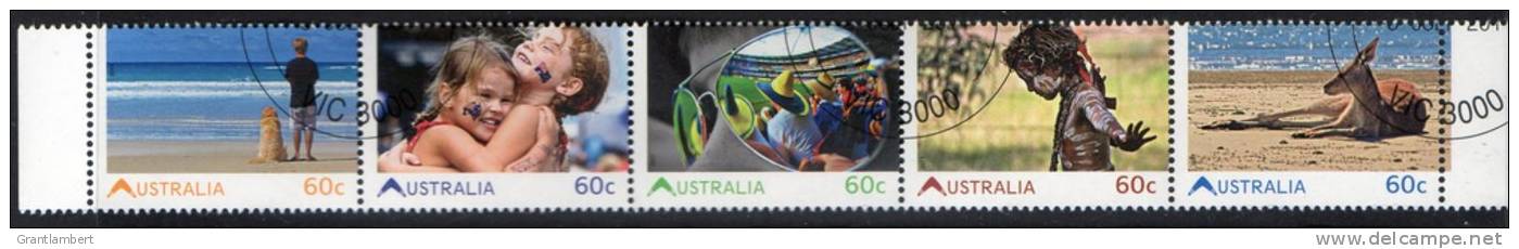 Australia 2011 Living Australia Strip Of 5 CTO - Used Stamps