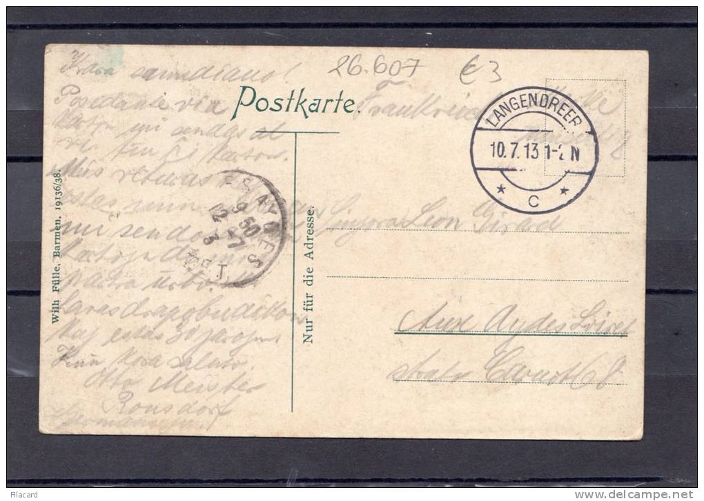 26607    Germania,   Hagen  I. W.,  Stadtgarten,  Schwanenteich,  VG  1913 - Hagen