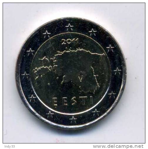 - EURO ESTONIE . 2 E. . 2011 . - Estonia