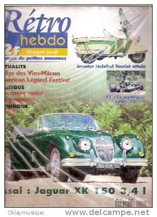 Rétro Hebdo N°15 (jaguar XK 150 3,4L) - Letteratura & DVD