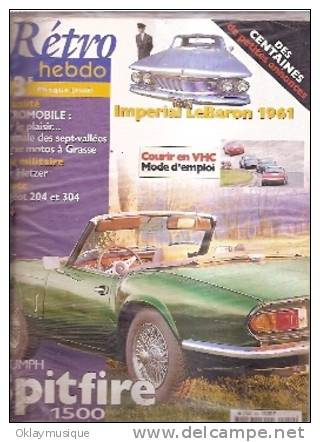 Rétro Hebdo N°50 (triumph Spitfire 1500) - Littérature & DVD