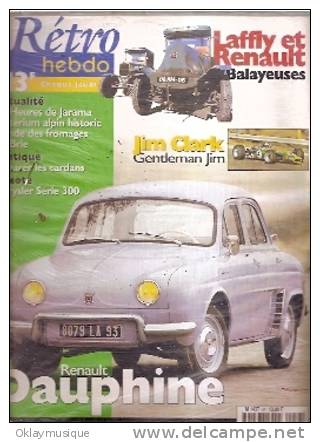 Rétro Hebdo N°57 (renault Dauphine) - Littérature & DVD