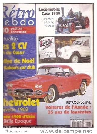 Rétro Hebdo N°90 (chevrolet Corvette 1962) - Literatuur & DVD