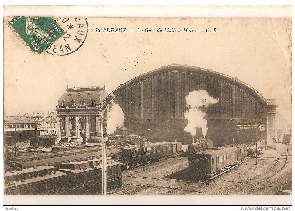 33 GIRONDE LA GARE DU MIDI HALL En L´état - Bordeaux