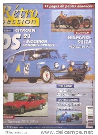 Rétro Passion N°116 (citroen DS 21) - Literatura & DVD