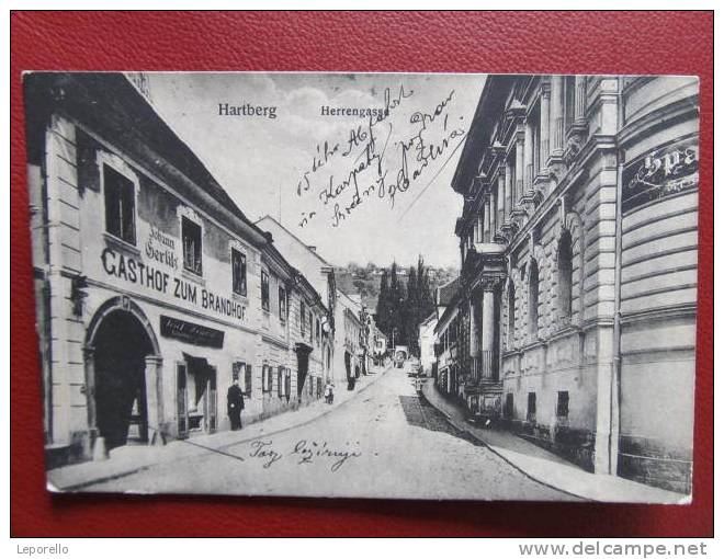 AK HARTBERG Herrengasse 1915//  D*3630 - Hartberg