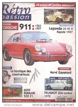 Rétro Passion N°124 (porche 911 De 1964 A 1997) - Littérature & DVD