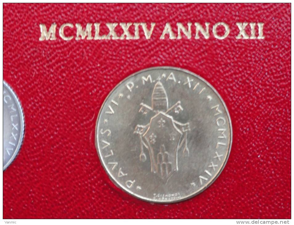 1974 - 20 Lire - UNC - Issue Du Coffret -  Vatican - Vatican