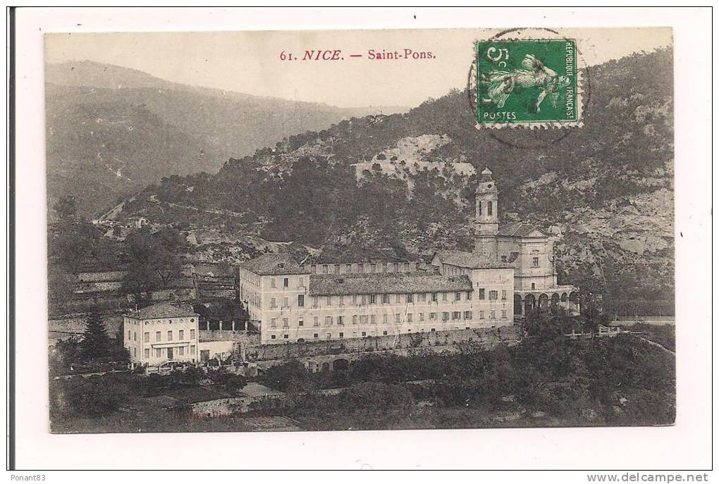 NICE:  Saint-Pons - Edition Picard, Nice - - Salud, Hospitales