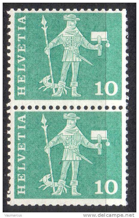 Zu 356RL.02 ** / MNH 0195 Paire Zu Spécial 4,25 à 20 % Voir Scans Recto/verso - Francobolli In Bobina