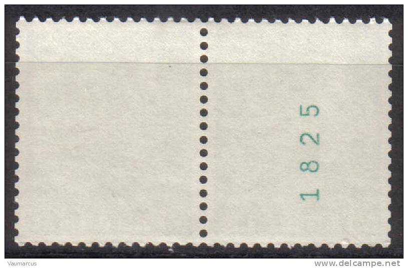 Zu 356RL.02 ** / MNH 1825 Paire Zu Spécial 4,25 à 20 % Voir Scans Recto/verso - Rouleaux