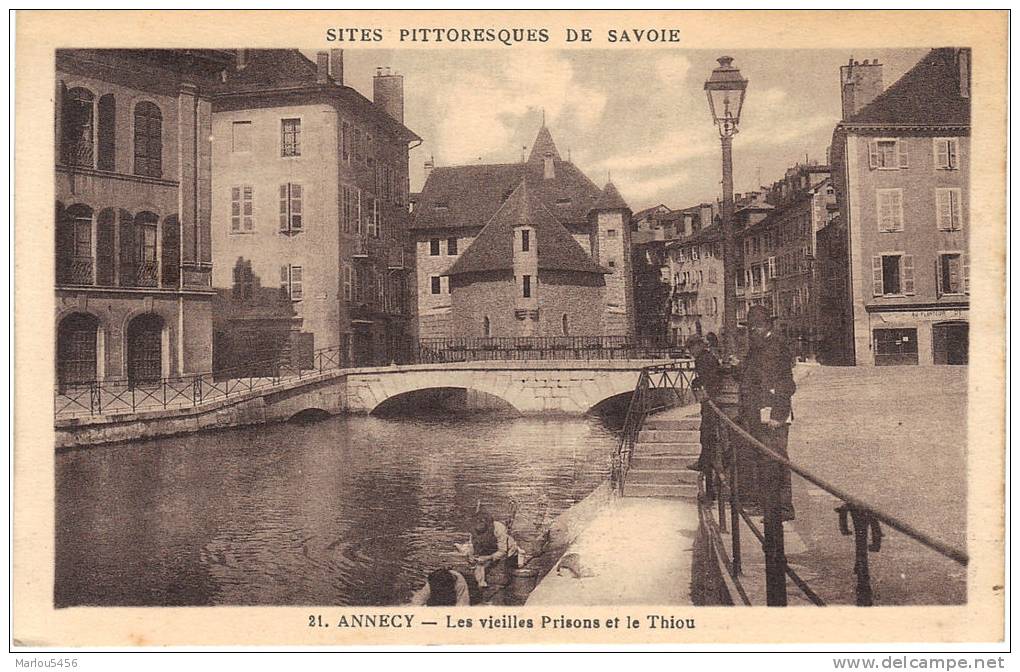 21- ANNECY - Les Vieilles Prisons Et Le Thiou - Annecy-le-Vieux
