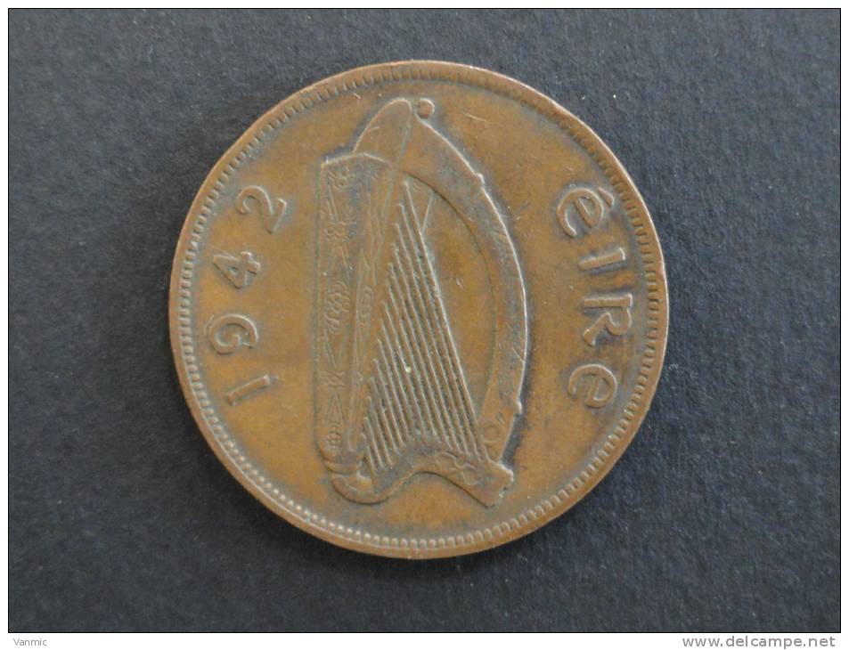 1942 - 1 Penny - Irlande - Ireland - Irland