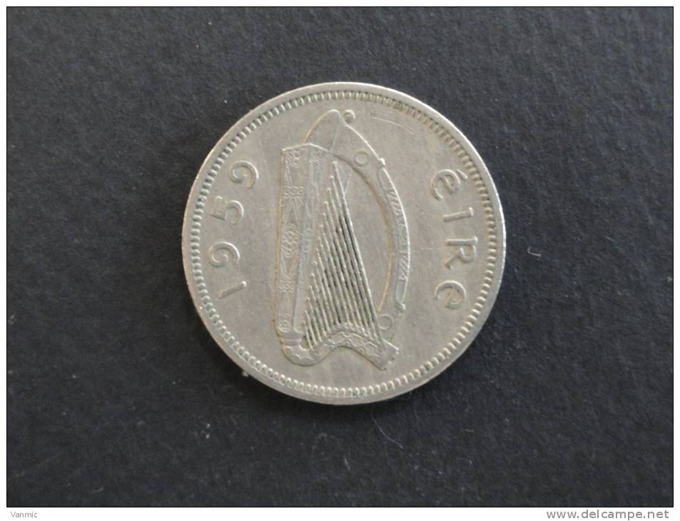 1959 - 1 Shilling - Irlande - Ireland - Irlande