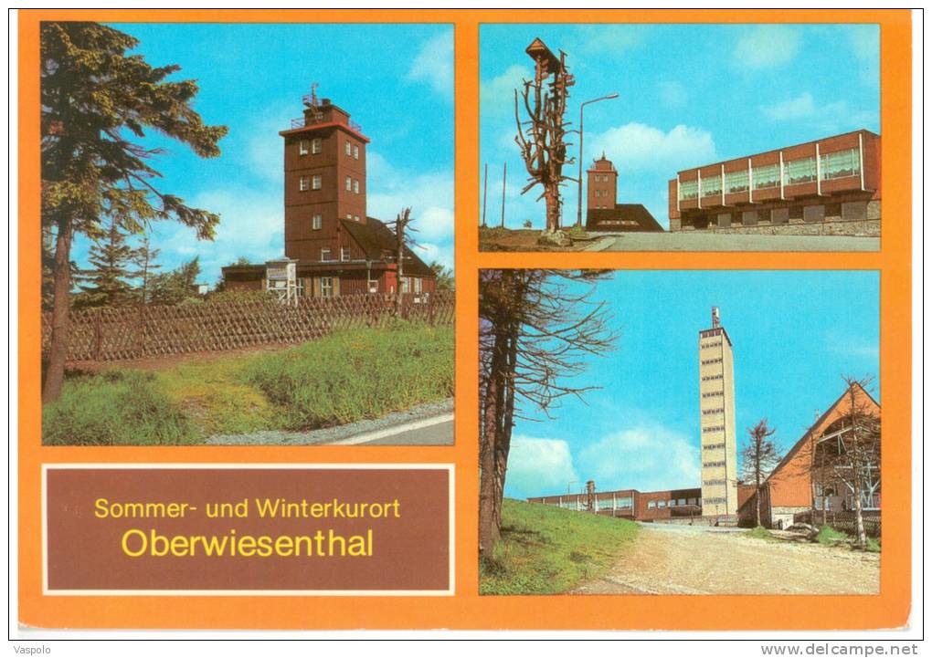 GERMANY-OBERWIESENTHAL-CI RCULATED-1985 - Oberwiesenthal