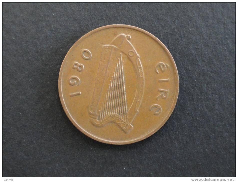 1980 - 2 Pence - Irlande - Ireland - Irlande