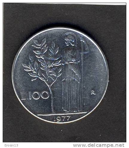 MONNAIE - ITALIE - 100 LIRES 1977 - 100 Lire