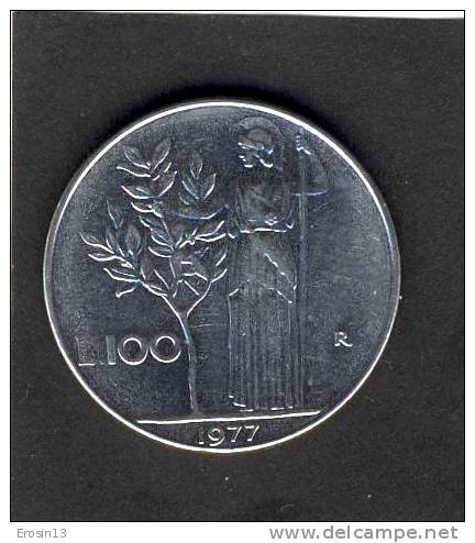 MONNAIE - ITALIE - 100 LIRES 1977 - 100 Liras