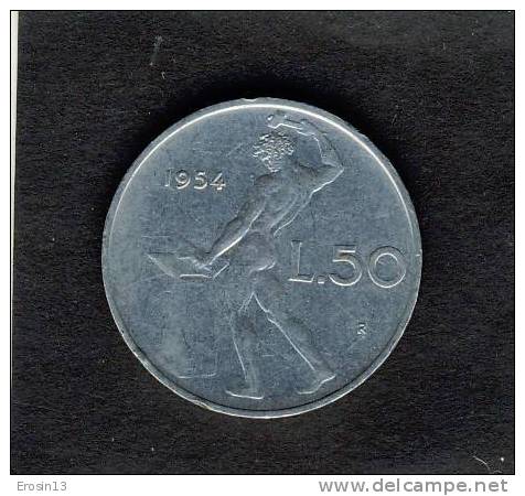 MONNAIE - ITALIE - 50 LIRES 1954 - 50 Lire