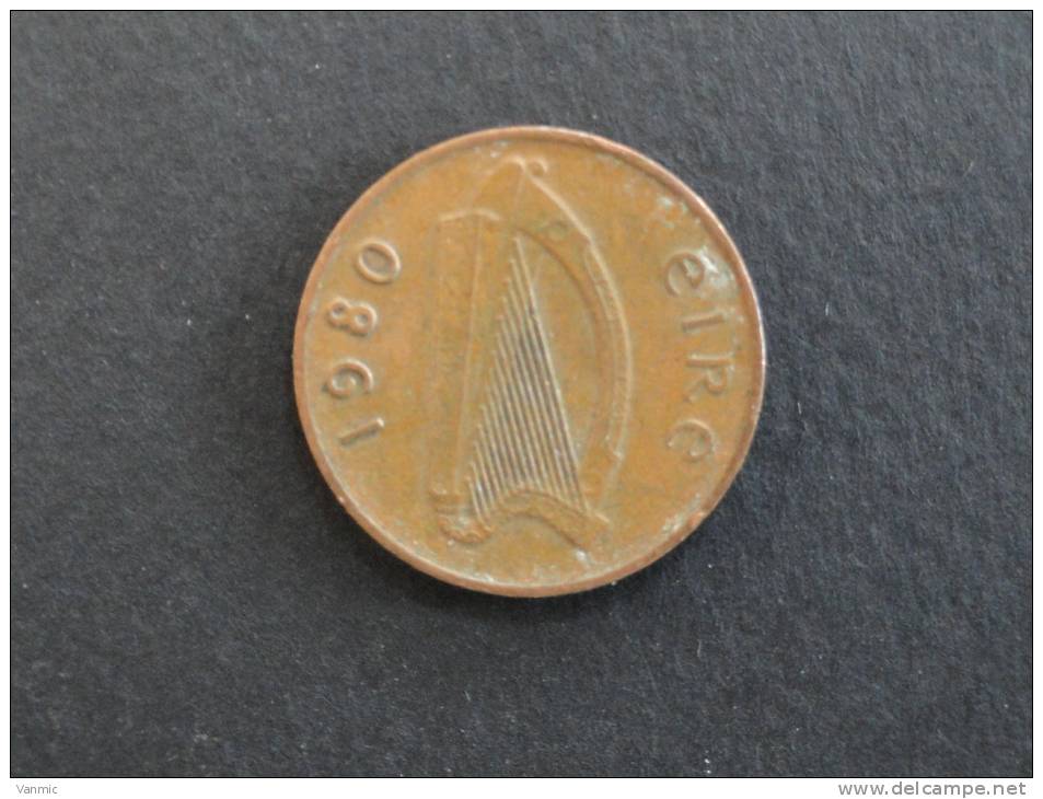 1980 - 1 Penny - Irlande - Ireland - Irland