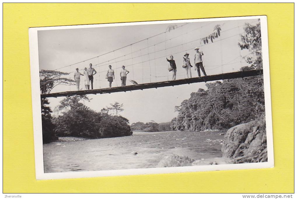 Carte Photo - ARAJUNO - Puente Colcante - 1973 - Equateur