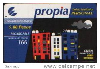 CUBA - PROPIA - AHORRA ELECTRICIDAD - Cuba