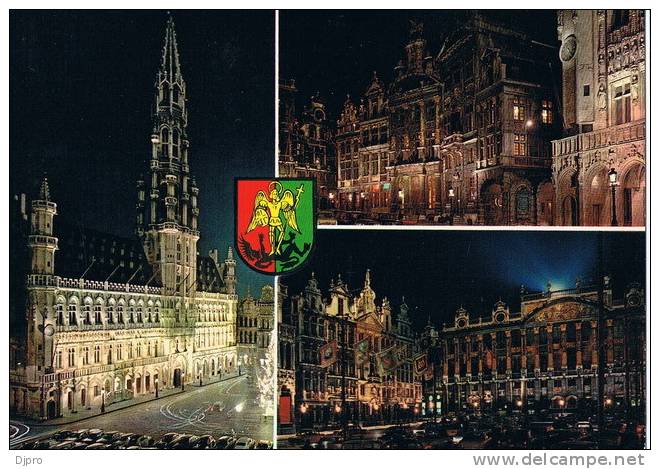 Brussel  Grand Place  La Nuit - Brussels By Night