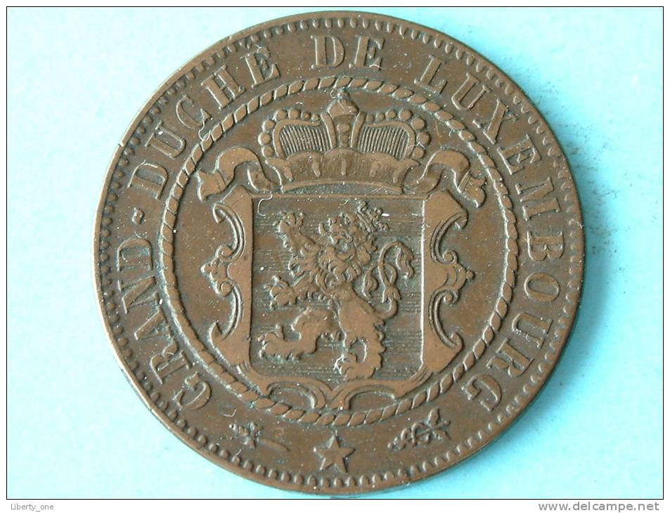 1870 - 10 CENTIMES / KM 23.1 ( Uncleaned Coin - For Grade, Please See Photo ) ! - Luxemburgo