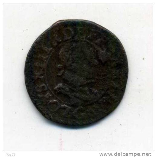 - FRANCE . LOUIS XIII . DOUBLE TOURNOIS   1620 . - 1610-1643 Louis XIII The Just