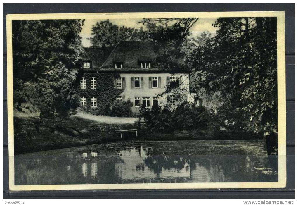 LE MANOIR . HOME DE L' Aumonerie F.B.O. - B.P.S. 10 .   Voir Recto Verso    (P417) - Plettenberg