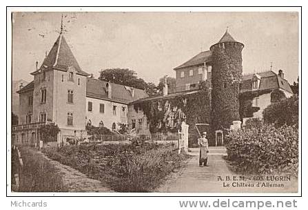 CPA 74 LUGRIN - Le Chateau D Alleman - Lugrin