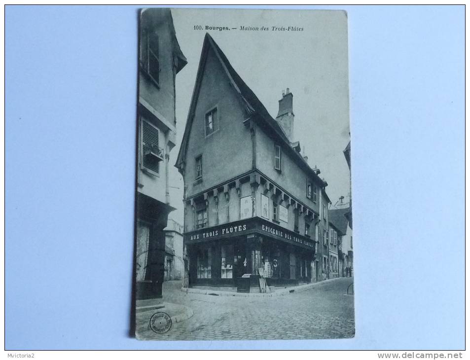 BOURGES - Epicerie Des Trois Flutes - Bourges