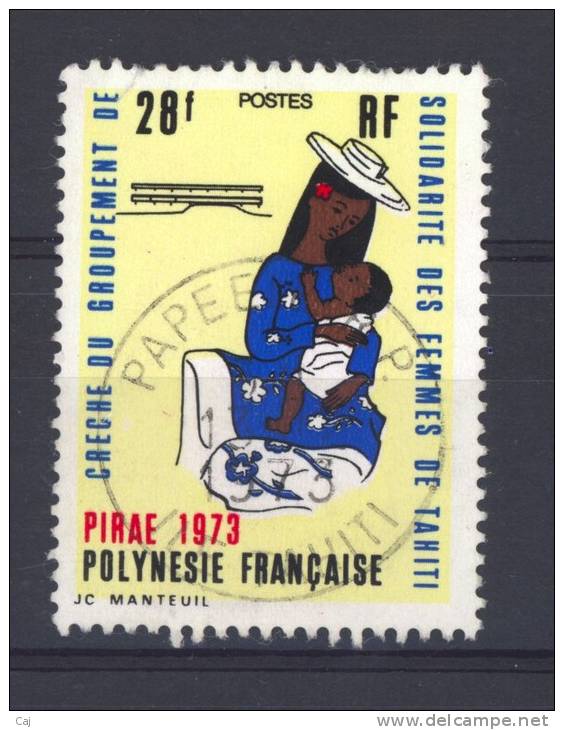 Polynésie  -  1973  :  Yv   93  (o) - Usados