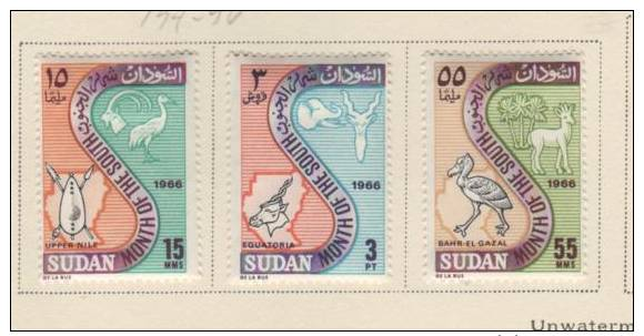 SUDAN...1967...mh - Sudan (1954-...)