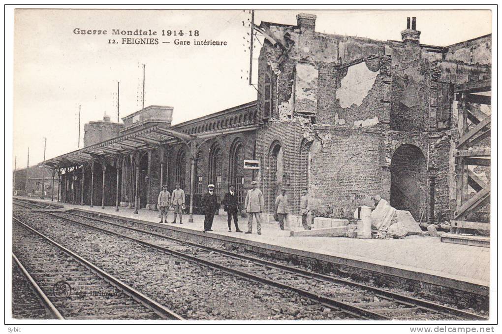 FEIGNIES - Gare Intérieure - Feignies