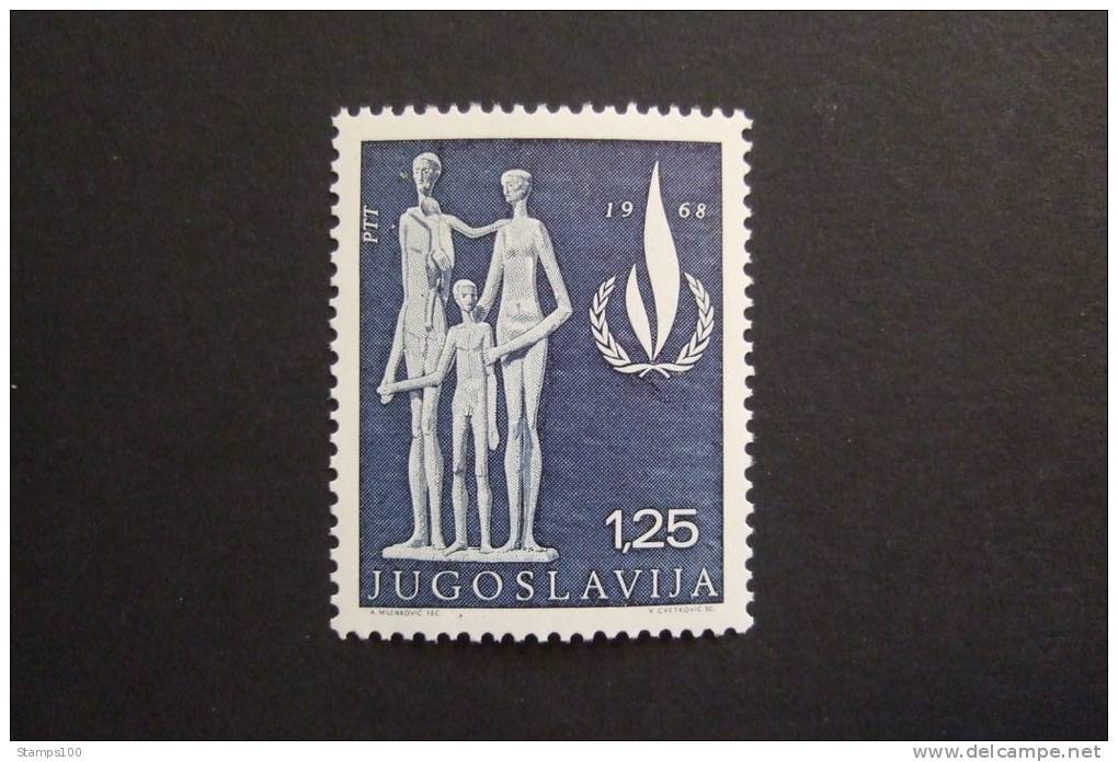 YOUGOSLAVIA  1968   MICHEL 1316  YVERT  1207  MNH **   (P16-005) - Unused Stamps
